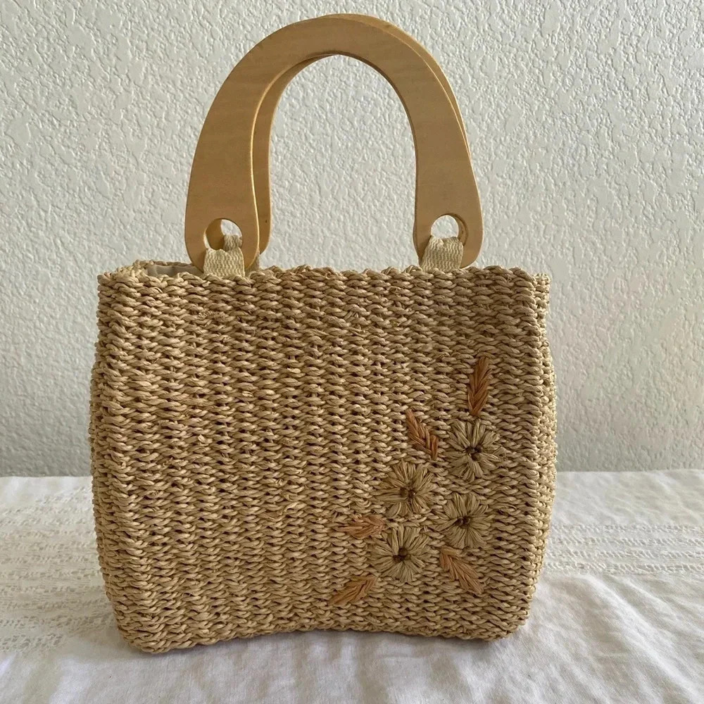 ❤️ Faded Glory woven purse - Picture 5 of 6